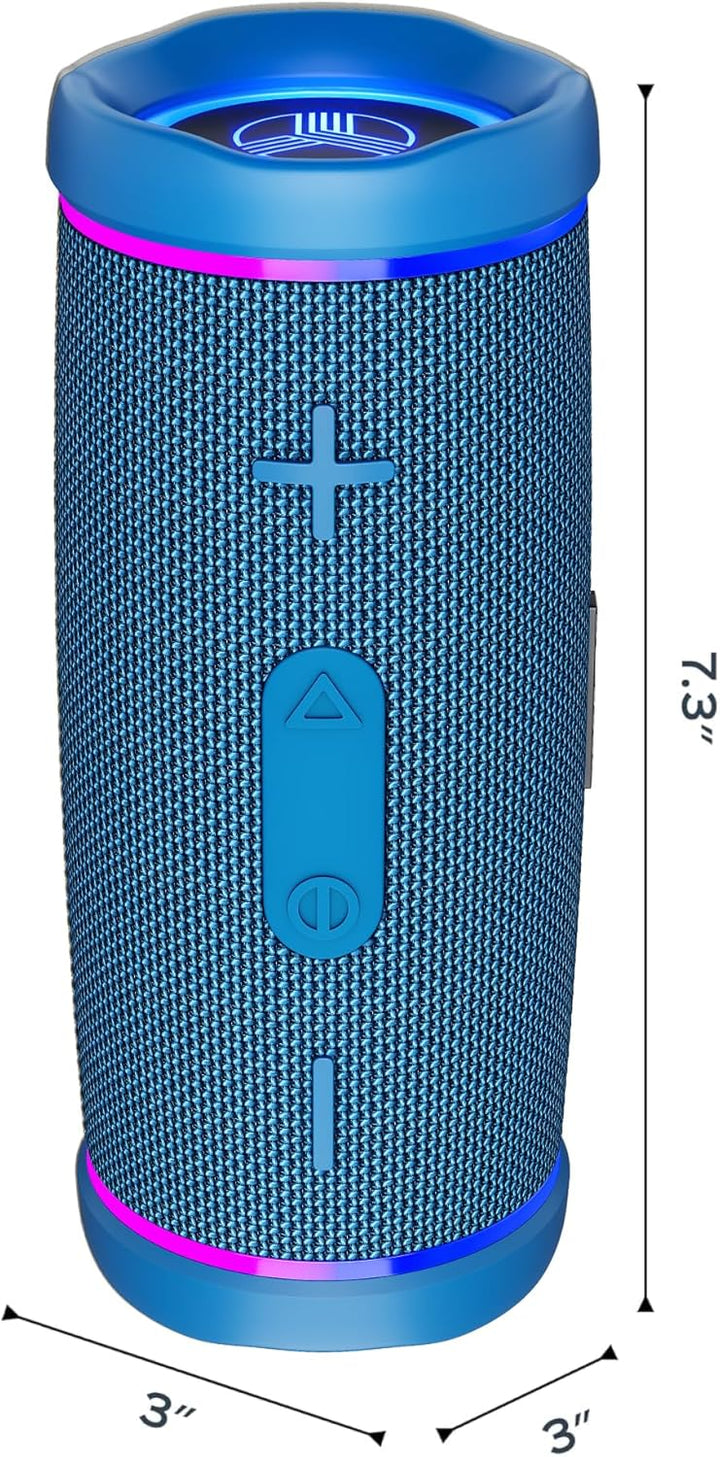 TREBLAB HD77 - Altavoz Bluetooth portátil - Potente sonido de 360°,...