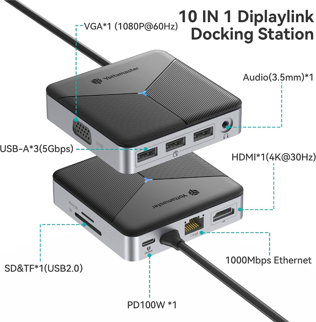 Yottamaster, FF3-10P, hub USB 3.0