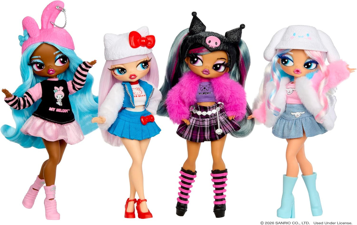 LOL Surprise OMG ama a Hello Kitty y sus amigos - Hello Kitty - Muñeca de moda, jugar y exhibir!