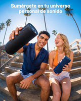 BassBloom Roar 3 Altavoz Bluetooth portátil, sonido potente de 20 W...