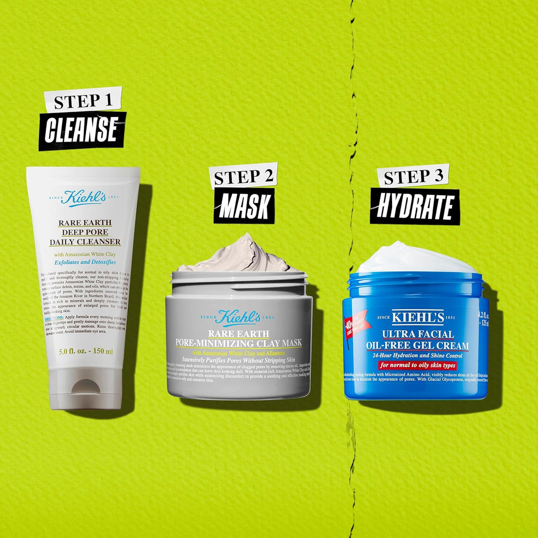 Kiehl's Máscara facial de arcilla minimizadora de poros de tier...