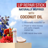 Aquaphor Barra de reparación de labios de inspiración natural con a...