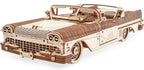 UGEARS Dream Cabriolet VM-05 - Rompecabezas de madera 3D para adultos