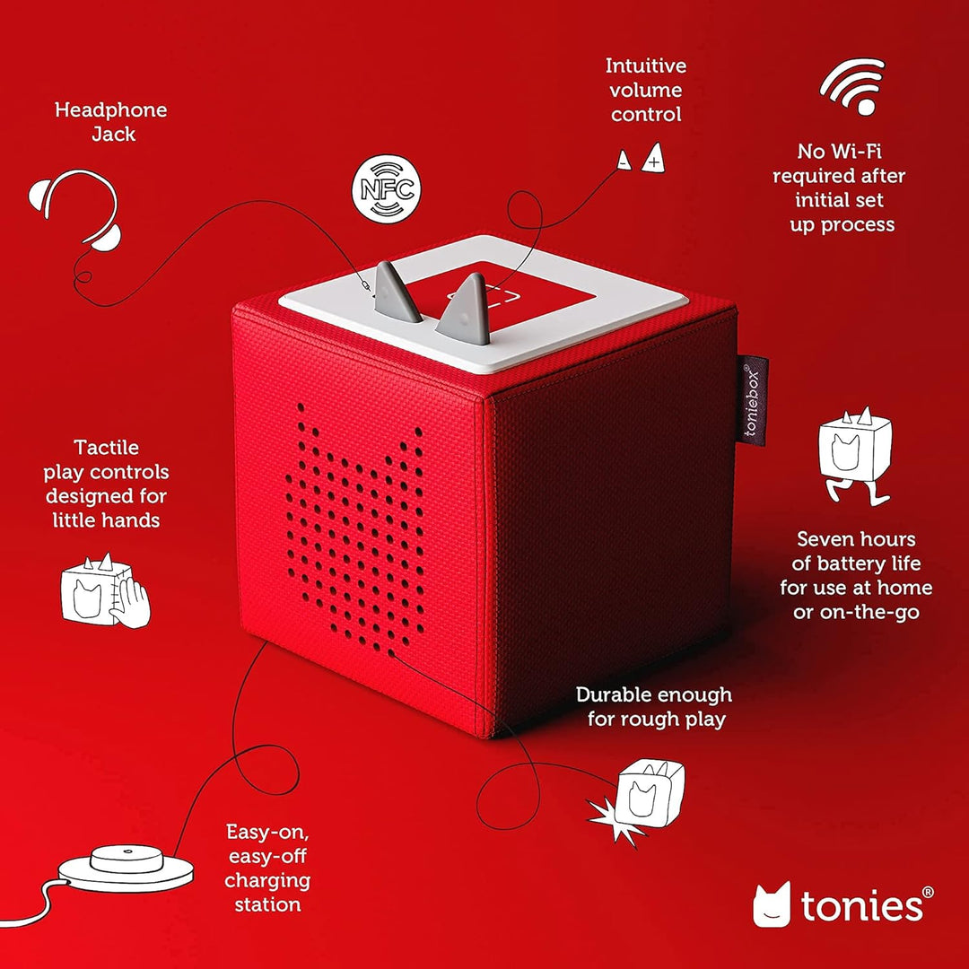 Toniebox 1 - Set de inicio del reproductor de audio con Playtime Pu...