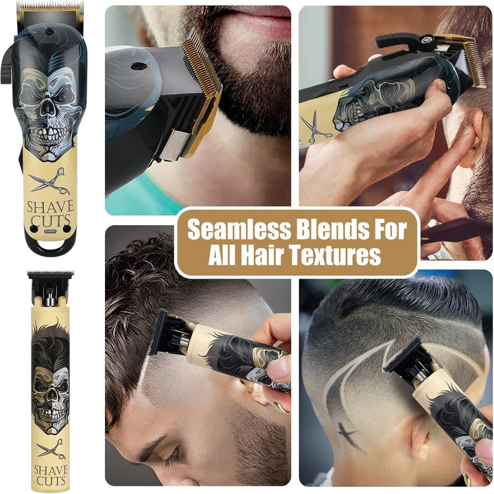 BESTBOMG® Cortapelos y Recortadora Cuchilla de Cerámica en T Inalám...
