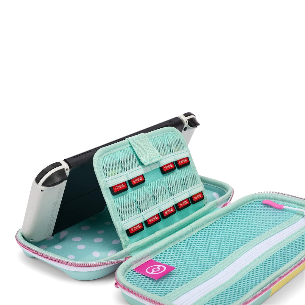 Controlador con cable PowerA Nano con agarre cómodo - Pokémon: Surtido Sweet, Funda de protección para Nintendo Switch