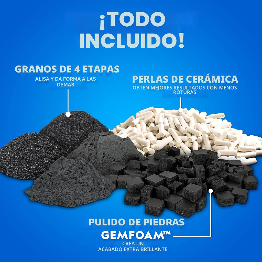 NATIONAL GEOGRAPHIC - Kit de repuesto para vaso de roca y medios - Kit de