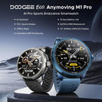 ANYMOVING M1PRO Reloj inteligente, GPS de doble banda y