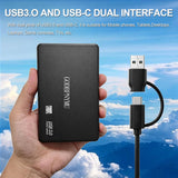 GODBPNYMU Disco duro externo de 500 GB, disco duro externo portátil...