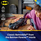 LEGO DC Batman: Batman Forever Batmobile Kids Toy - Building & Learning Toy para Girls & Boys, Ages 12+ - Model Car con Minifigure Included - Gift Idea para Birthdays - 76304
