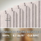 Tablón de anuncios de fieltro, 47.2 x 35.4 pulgadas, paquete de 12 tableros