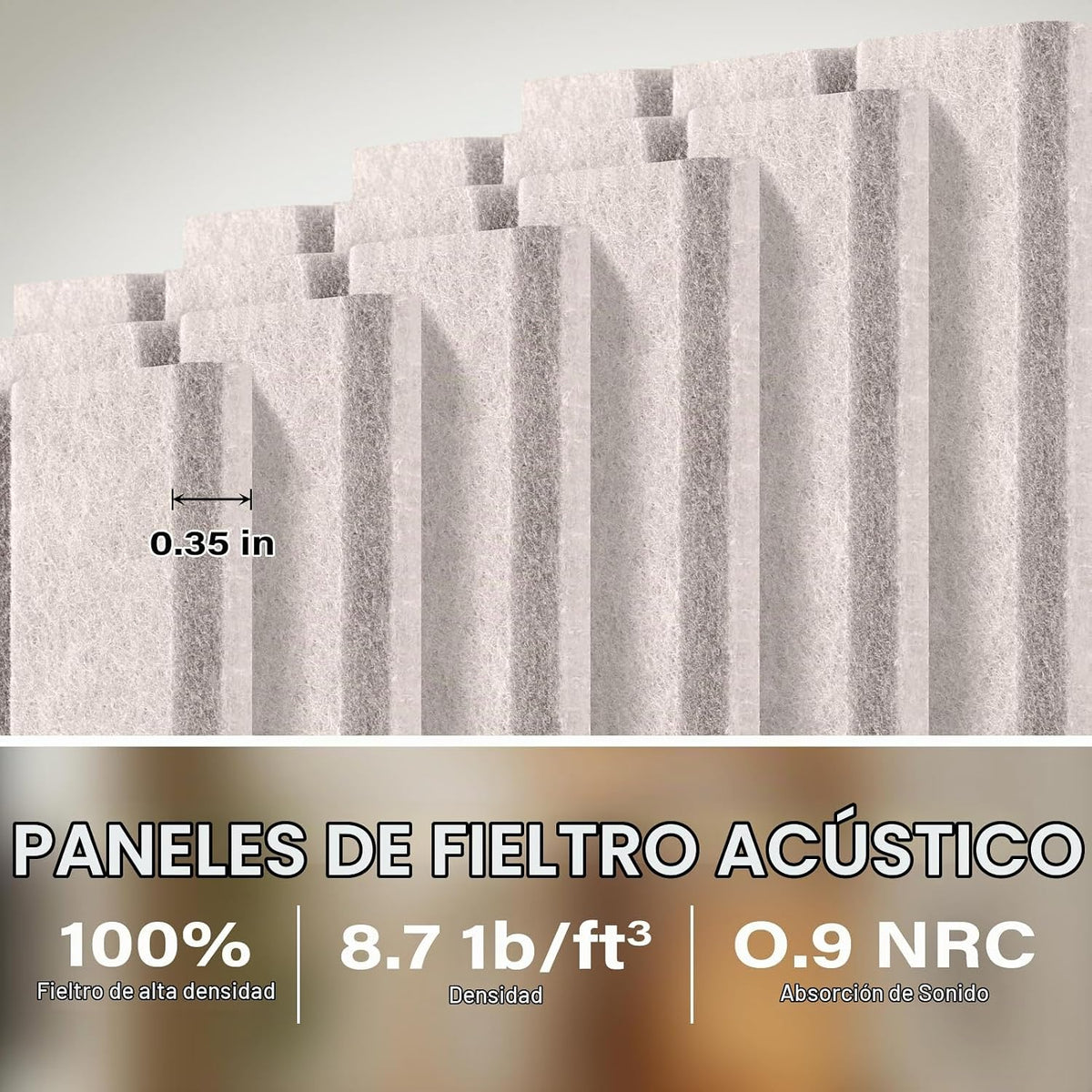 Tablón de anuncios de fieltro, 47.2 x 35.4 pulgadas, paquete de 12 tableros