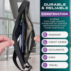 Cartera de viaje, Negro