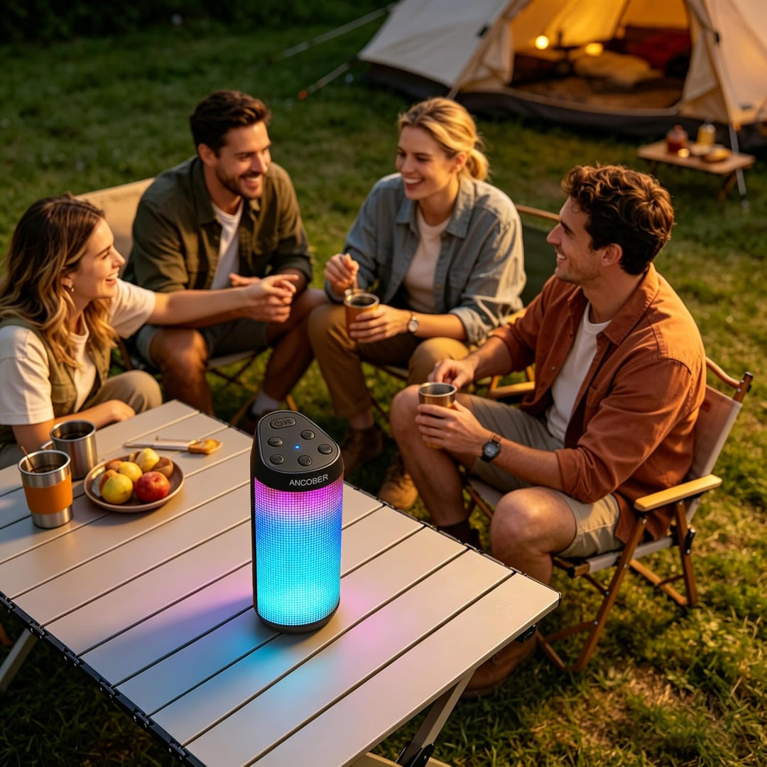 Altavoz Bluetooth, sonido fuerte estéreo HD de 20 W, inalámbrico po...