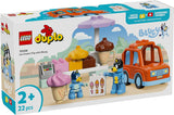 LEGO Bluey Bluey and Ice Cream Adventure Toy, juguete educativo, re...