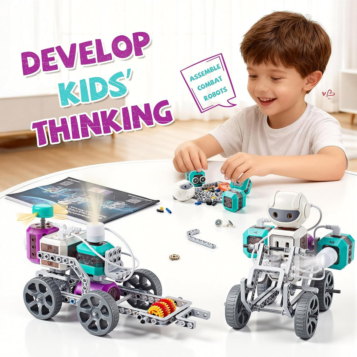 Kit de Robótica y Circuitos STEM 24 EN 1 para Niños Edades 8-12 9-12