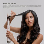 T3 AIRE 360 Multi-Styler & Blowout System, cepillo secador de pelo, cepillo redondo ovalado Air Styler auto-rizador con cerámica coreana CeraGloss, Cool Shot, herramienta de viaje de doble voltaje