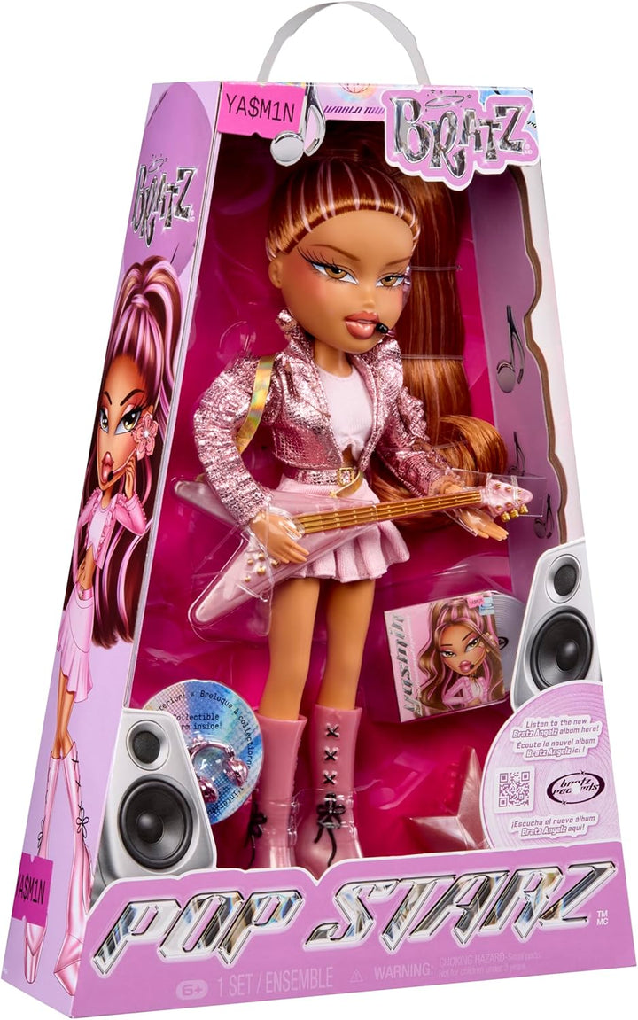 Bratz Pop Starz Yasmin Muñeca de moda con accesorios y