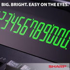 Sharp EL2196BL calculadora de funcionamiento estándar