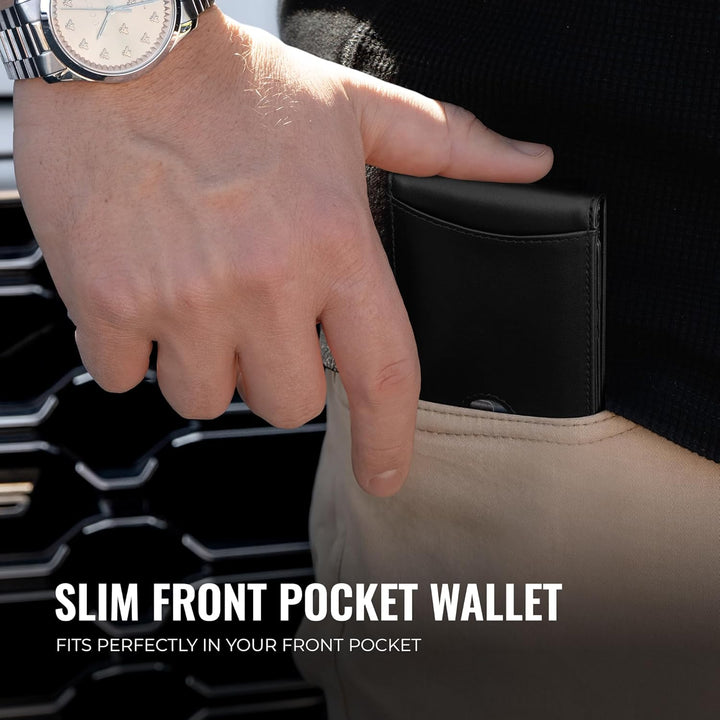 Billetera de bolsillo con efectivo Kingly para hombres | Billetera...