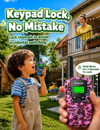 Rechargeable Walkie Talkies para Kids, Outdoor Toys Games para Kids Age 4-12