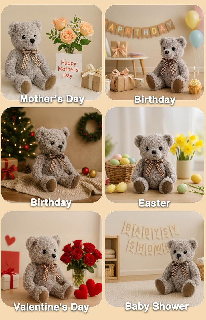 WEIGEDU Oso de Peluche Clásico Esponjoso Juguetes de Peluche Animal...