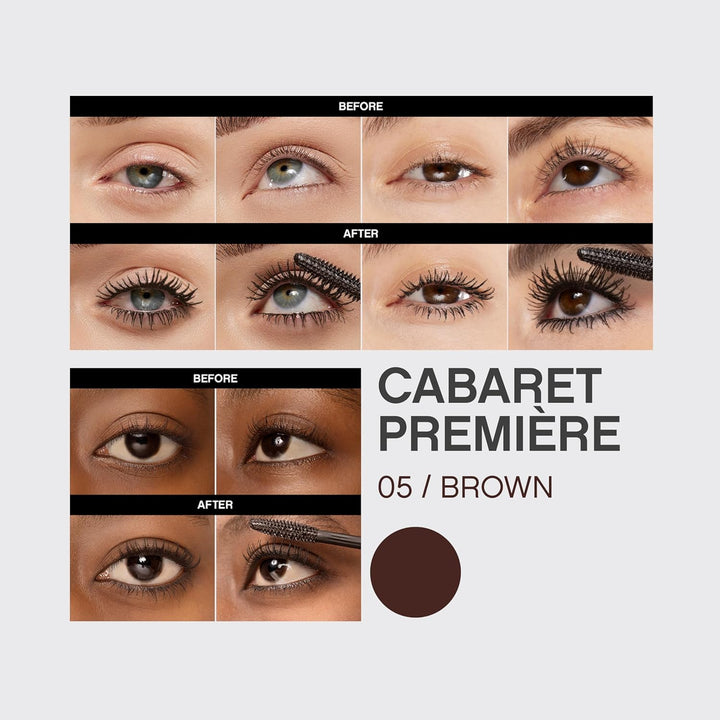 Vivienne Sabó Cabaret Premiere - Máscara de pestañas marrón, volume...