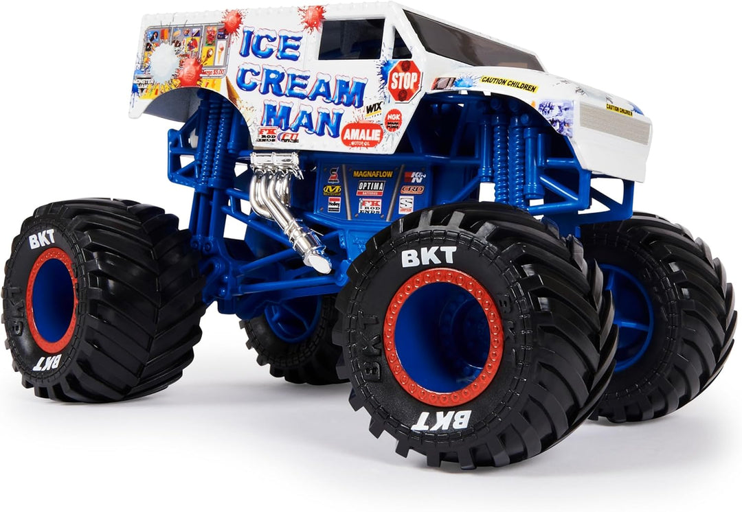 Monster Jam, camión monstruo oficial de Ice Cream Man, vehículo fun...