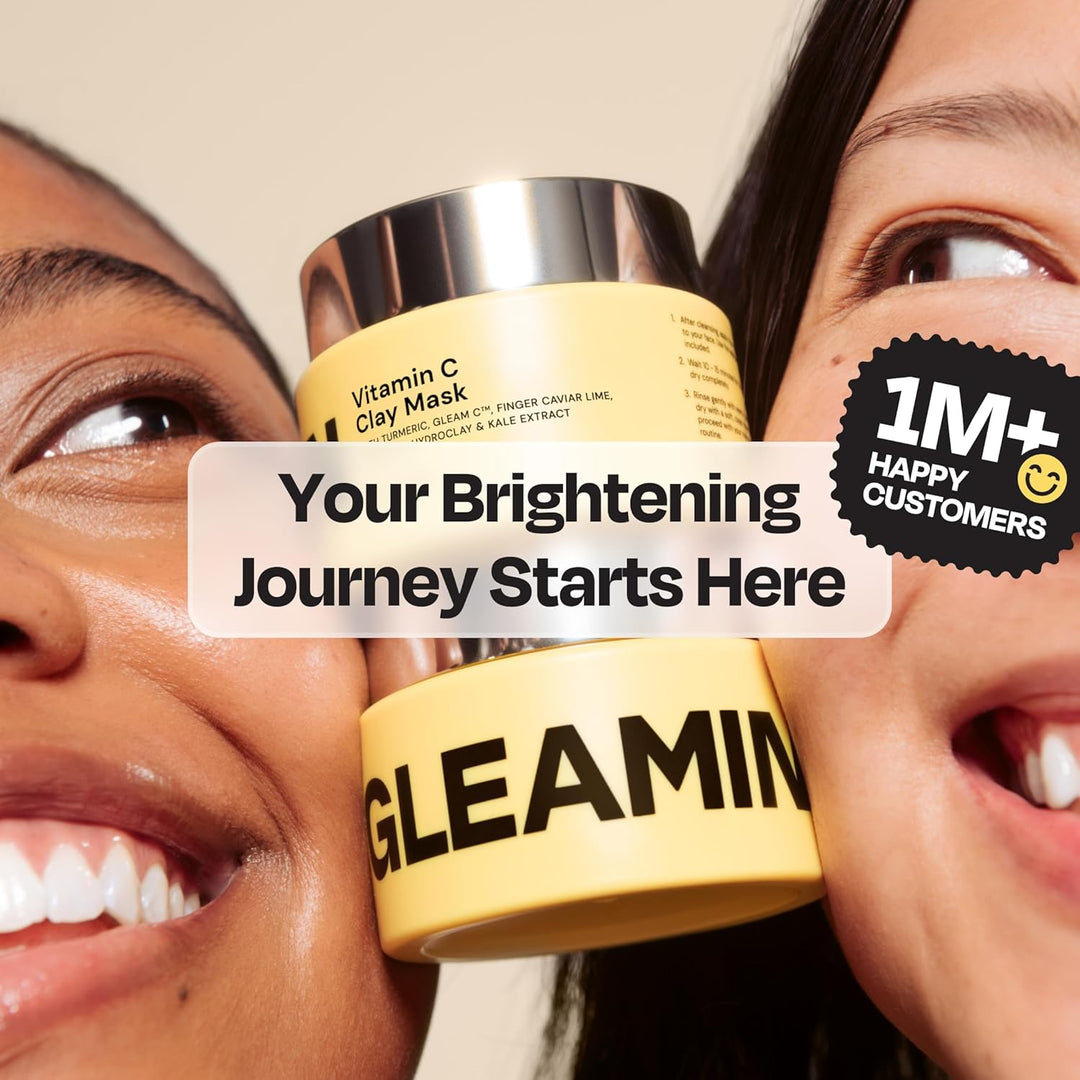 Gleamin Mascarilla de arcilla con vitamina C para manchas oscuras,...