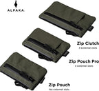 ALPAKA Metro Crossbody y bolsa con cremallera Pro – 7.5L bolsa cruzada para hombre, mochila bandolera – Se adapta a tablet de 11 pulgadas con cremallera YKK – Cartera delgada con cremallera con
