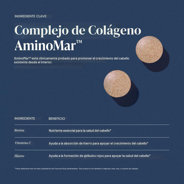 Viviscal Suplementos para el crecimiento del cabello para mujeres,...