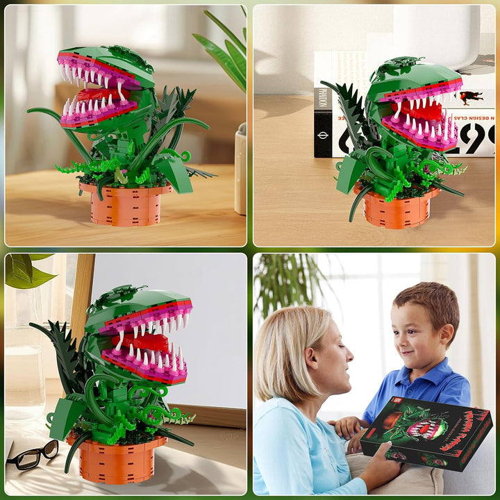 aphpaio Audrey 2 Juegos de Juguetes de Construcción de Planta Pirañ...