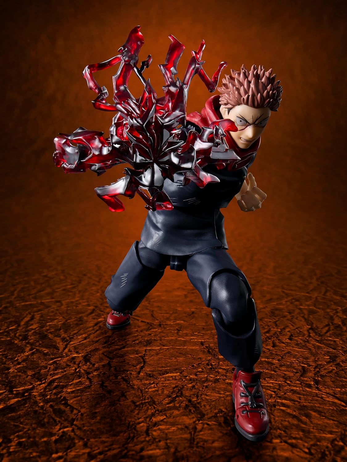 TAMASHII NATIONS - Jujutsu Kaisen - Yuji Itadori - 120% del potencial -, Figura de acción S.H.Figuarts