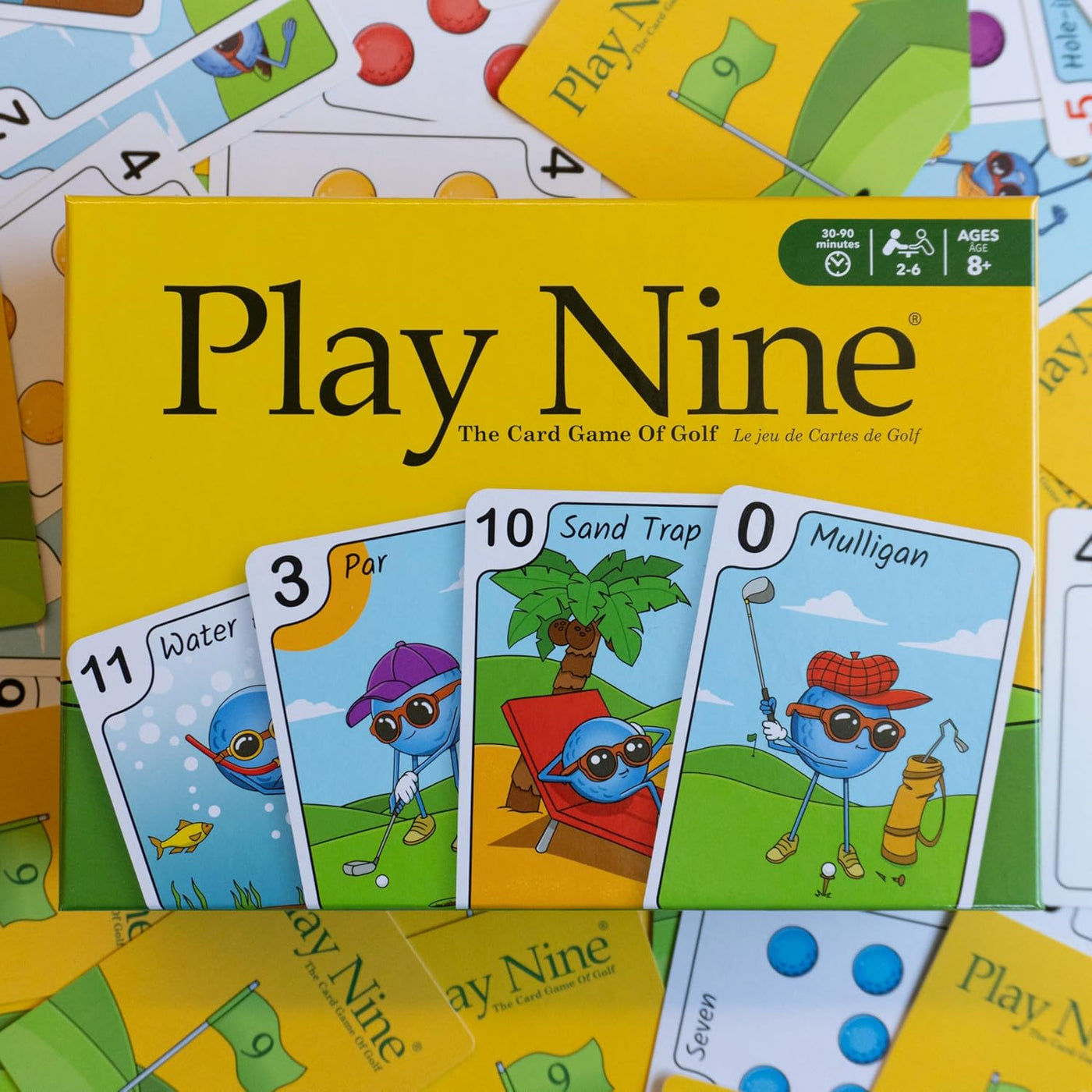 Play Nine El juego de cartas del golf