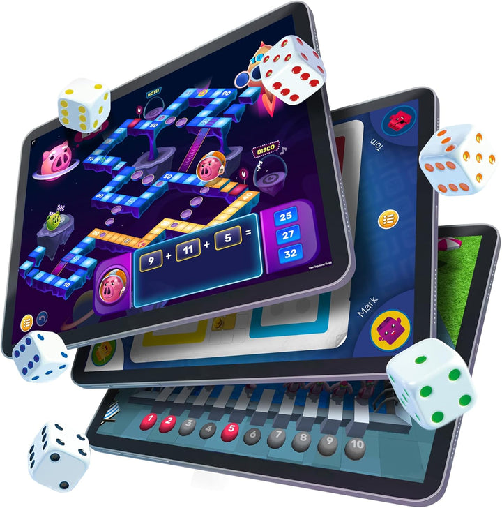 GoDice Paquete completo - 6 dados inteligentes conectados
