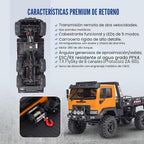 HOBBYPLUS ARKTOS 6x6 V1.5 CR18P Rock Crawler RTR All Terrain - Coche de control remoto, Rock Crawler escala 1/18 6WD transmisión de 2 velocidades todoterreno para mayores de 15 años, aficionados a