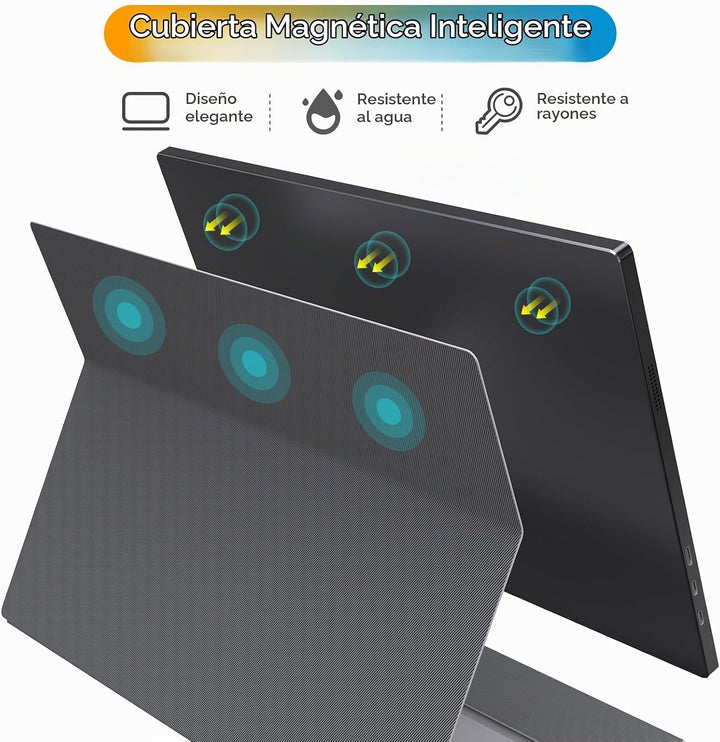 Anyuse - Monitor portátil de 16.0" QHD 2.5K para laptop - USB C...