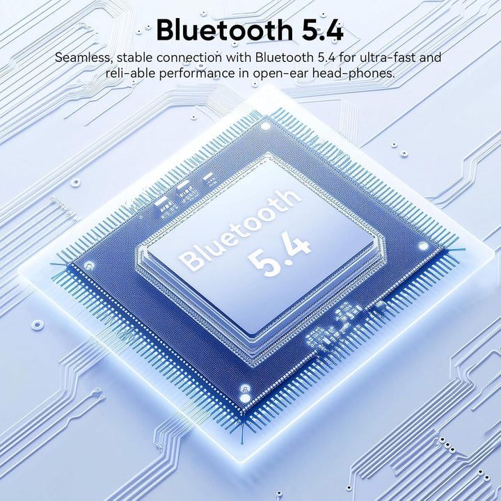BUGANI Auriculares Bluetooth inalámbricos de oreja abierta, ganchos...