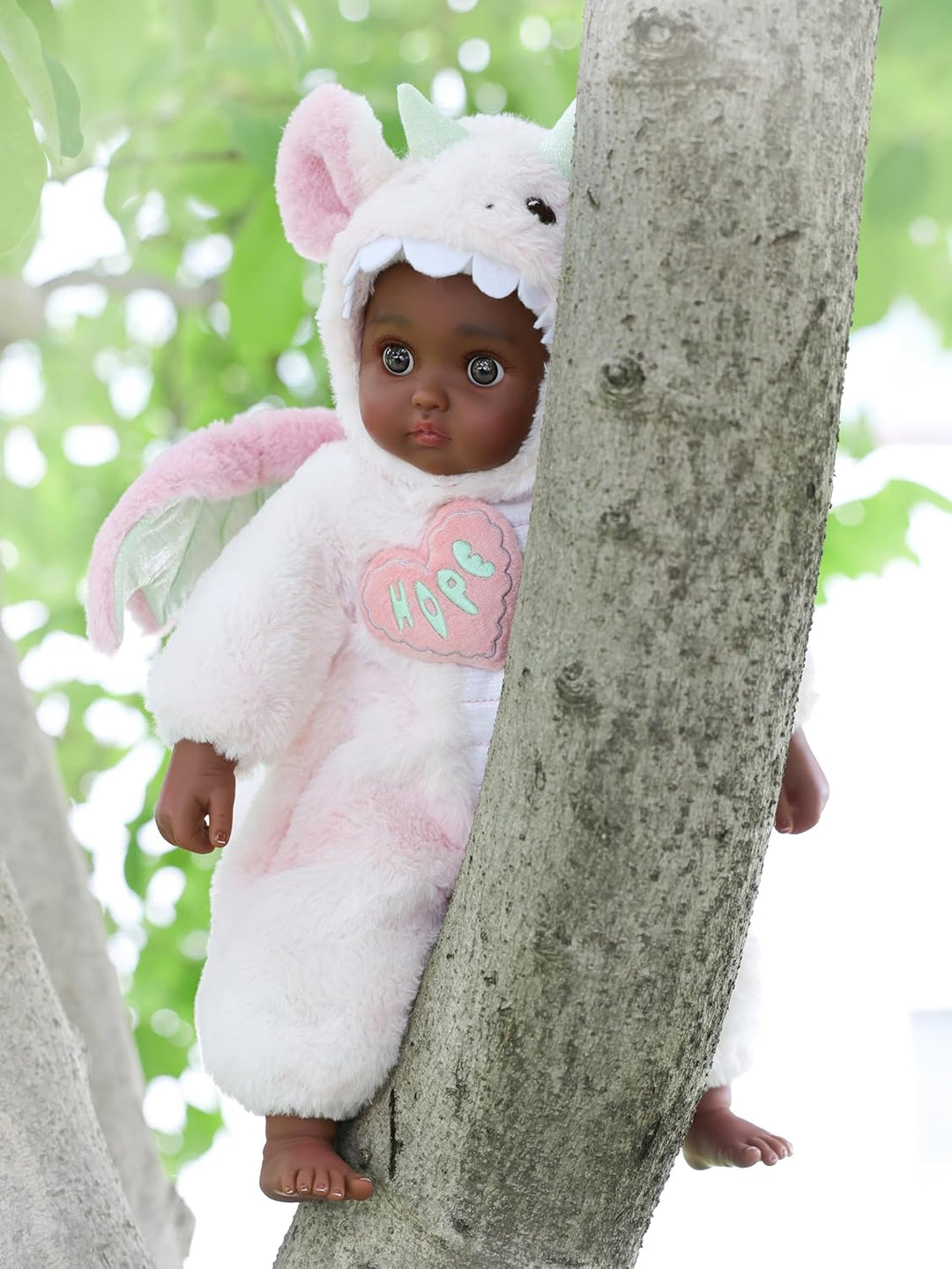 Cloveray Muñecas de bebé, muñeca de bebé grande de 18 pulgadas, rea...