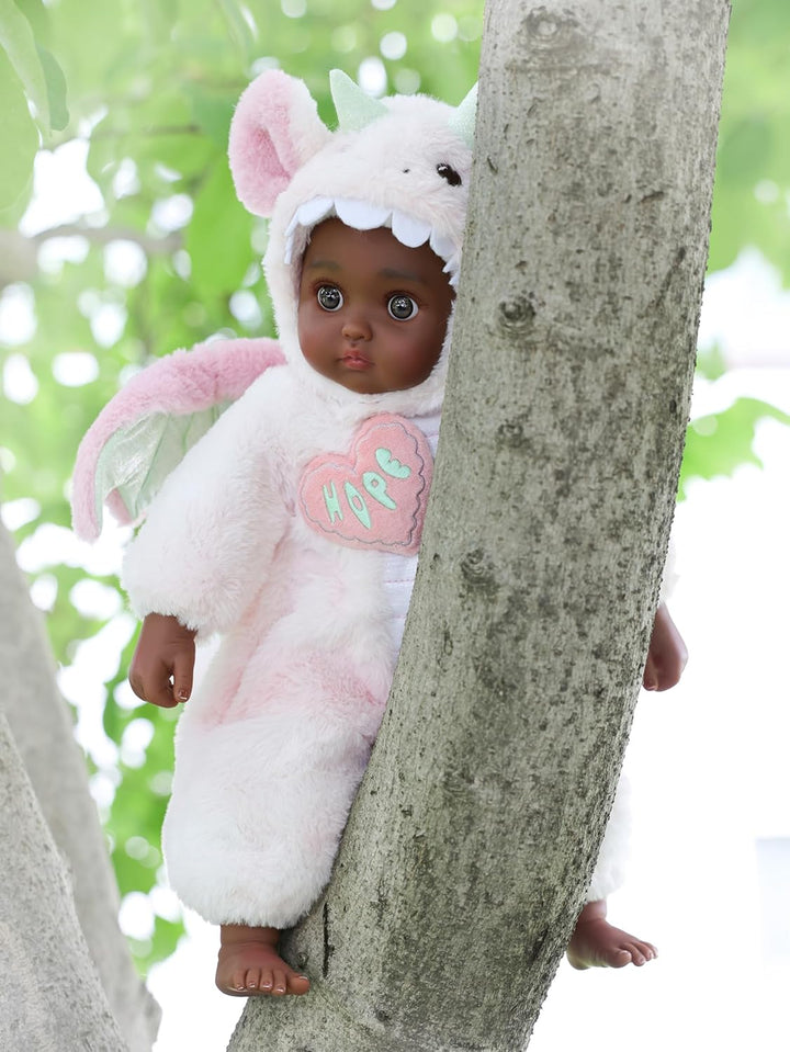Cloveray Muñecas de bebé, muñeca de bebé grande de 18 pulgadas, rea...