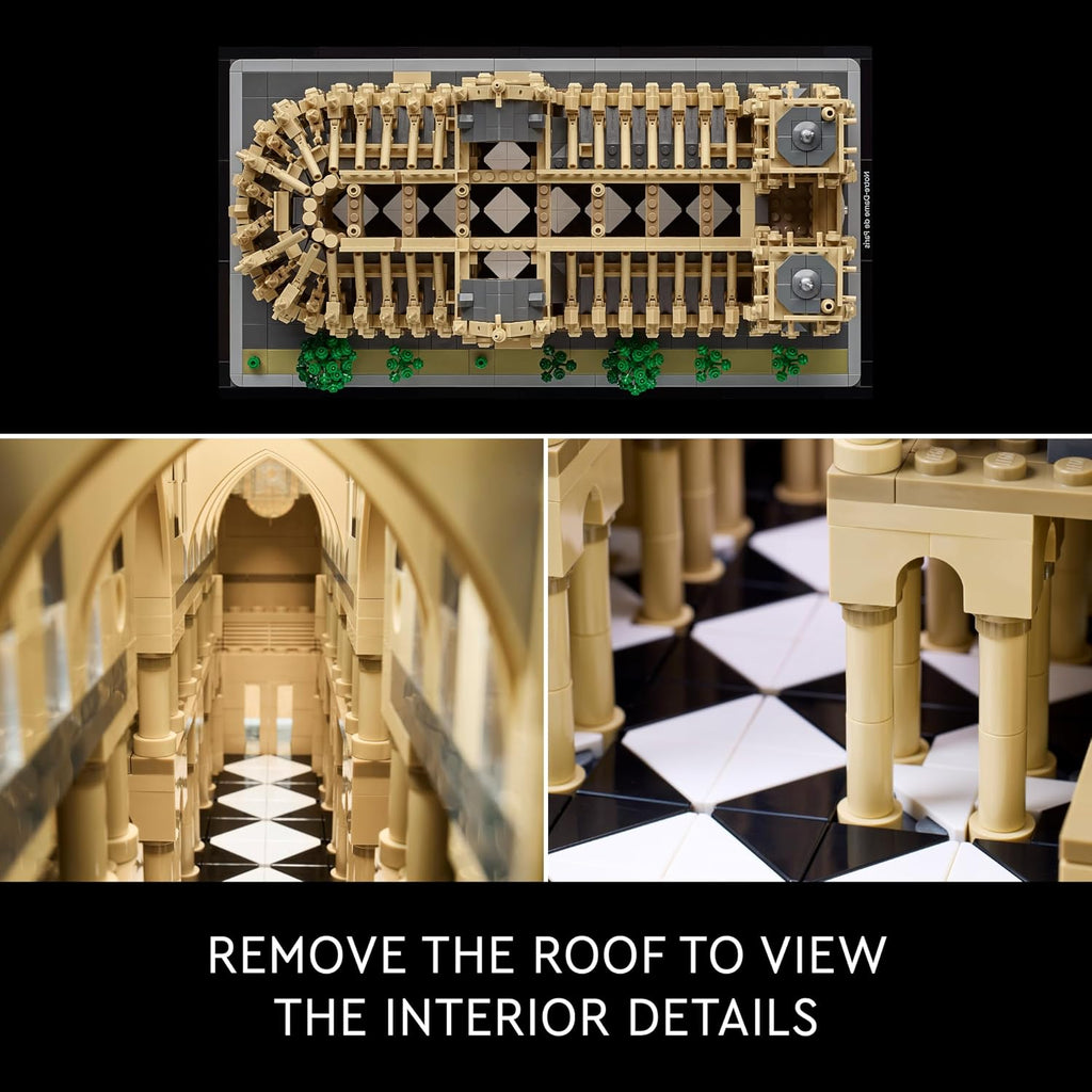 LEGO Architecture Réplica de Notre-Dame de Paris, Kit de Modelo Arquitectónico, Set de Construcción Coleccionable para Adultos, Souvenir para Construir y Exhibir, Idea de Regalo para Amantes de la