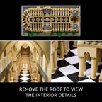 LEGO Architecture Réplica de Notre-Dame de Paris, Kit de Modelo Arquitectónico, Set de Construcción Coleccionable para Adultos, Souvenir para Construir y Exhibir, Idea de Regalo para Amantes de la