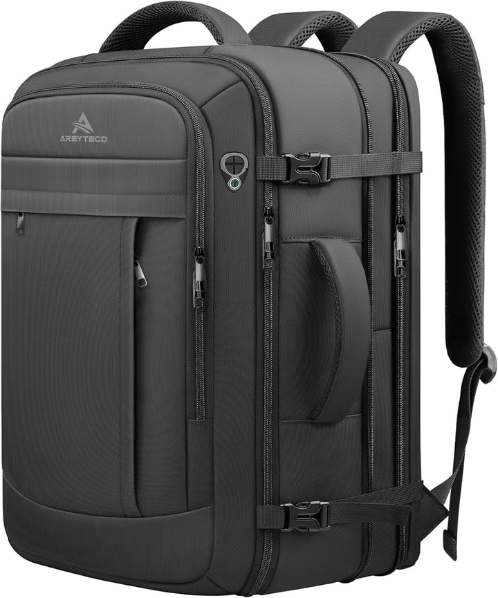 Mochila de viaje extra grande para laptop de 60 litros, mochila de...