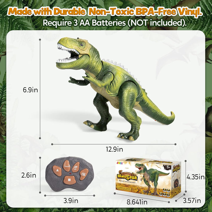 JOYIN Juguete robot de dinosaurio para niños de 3 años o