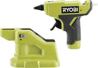 Ryobi RGLM18-0 18V ONE+ Pistola de encolar mini inalámbrica (herramienta básica), Verde