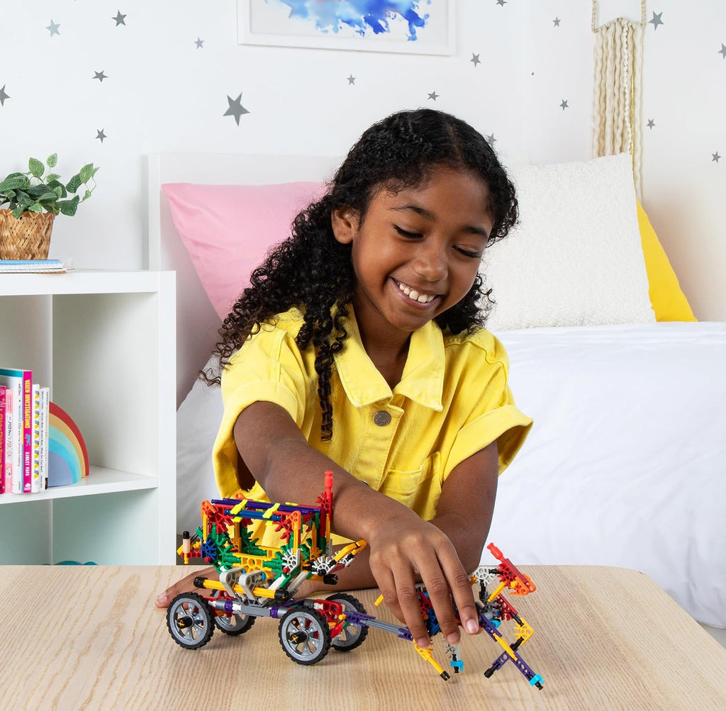 KNEX 80 Model Deluxe Set con Reusable Bag - STEM Building Kit, Kid Construction, Creative Play Toy‚ Ages 8+