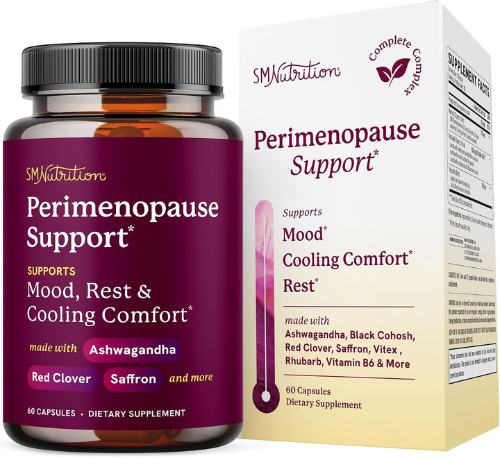 Suplemento de apoyo para la perimenopausia para mujeres, equilibrio...