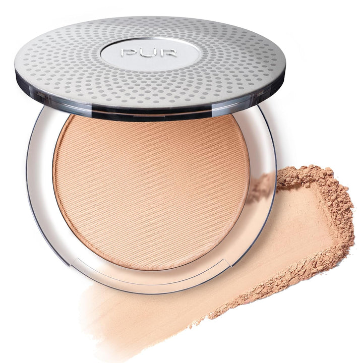 PÜR MINERALS Base de Maquillaje Mineral Prensada 4 en 1 en Polvo co...
