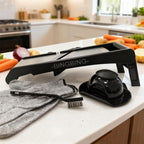 BINGBING- Mandoline Slicer para Kitchen, 7-en-1 Adjustable Vegetable Slicer