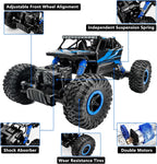 Coche RC Rock Crawler Cheerwing, escala 1:18, control remoto 2.4 GHz, camión monstruo 4x4 todoterreno, Azul